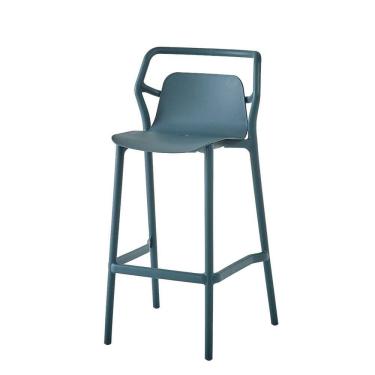 Imagem de Banqueta para Jardim em Polipropileno Azul Aura