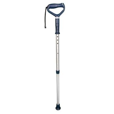Imagem de Bengala Fixa Mercur Com Apoio Segurança Conforto e Ajuste Idoso, AZUL