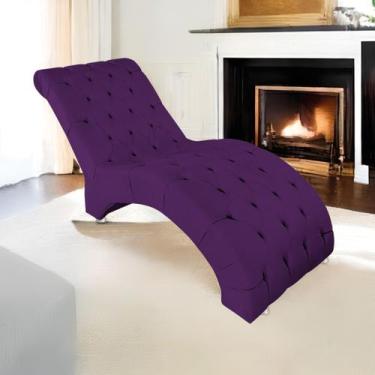 Imagem de Espreguiçadeira Relaxante para Descanso P02 Suede - Doce Sonho Móveis,