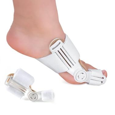 Imagem de Corretor de Joanete JHTSOLE para Crianças, Tala de Joanete para Crianças, Separadores de Dedos para Dedo do pé Sobreposto para Crianças, Cinta de Corretor de Joanete para Alívio da Dor, 1 Par