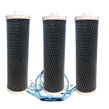Imagem de Kit 3 Refil elemento filtrante para filtro 888 Igatu carvão ativado Original