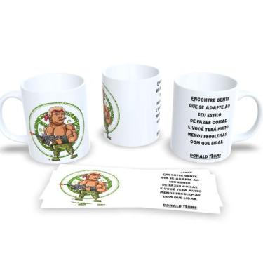 Imagem de Caneca com Frases do Trump  Humor e Política na Mesa - Estampa Sublima