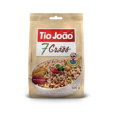 Imagem de Arroz 7 Grãos Com Quinoa Tio João 500G