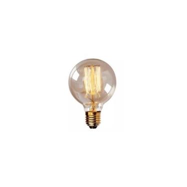 Imagem de Lampada vintage retro g80 filamento de carbono 40w e27 ctb