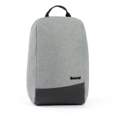 Imagem de Mochila Masculina Executiva para Notebook Antifurto Cinza - Bagaggio, 