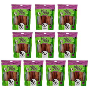 Imagem de 10x Petisco Biodog Sensitive Pato e Cordeiro - Hipoalergênico