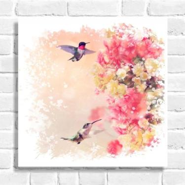 Imagem de Quadro Decorativo Beija-Flor - Arte Aqui, 30x30cm