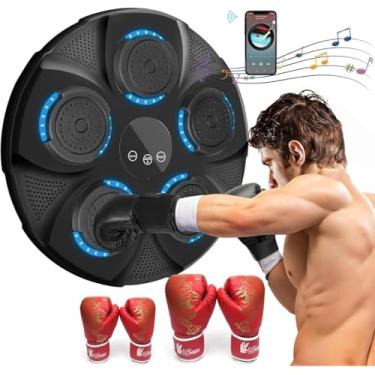 Imagem de Máquina de Boxe Musical Inteligente de Parede Treine com Tecnologia Ritmo e Intensidade!