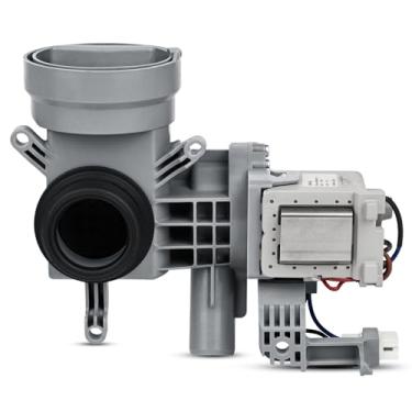 Imagem de WPW10605427 W10425238 Bomba de drenagem de arruela (OEM) destinada à bomba de drenagem Whirlpool WFW75HEFW0 WFW72HEDW0, adequada para bombas de drenagem de lavadora Maytag, WPW10605427 substitui