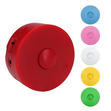 Imagem de XLW Gravador de voz de 195 segundos, botão de gravação de voz de mensagem para animais de pelúcia, ursinho de pelúcia, brinquedo de boneca, travesseiro. Gravador multicolorido para presentes de Natal