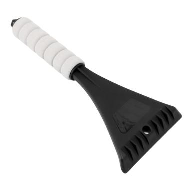 Imagem de Cffuvros Maticha de Gelo Pesado para Pára Brisa de Carro, Alça Ergonômica com Design de Cantos Arredondados, Ferramenta Portátil de Gelo para Veículos e Freezers, Pá de para Brisa, (Preto)