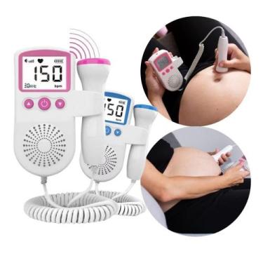 Imagem de Aparelho Doppler Cardíaco Fetal para Ouvir Coração do Bebe Doppler Son