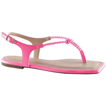 Imagem de Sandália Flat, Via Uno, Feminino, Chiclete, 37