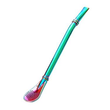 Imagem de Canudo de Inox Chimarrão 22cm - Reutilizável - CAN.U.DO, Rainbow