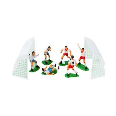 Imagem de Topo De Cupcake De Jogador De Futebol, Boneco De Jogador De Campo De F