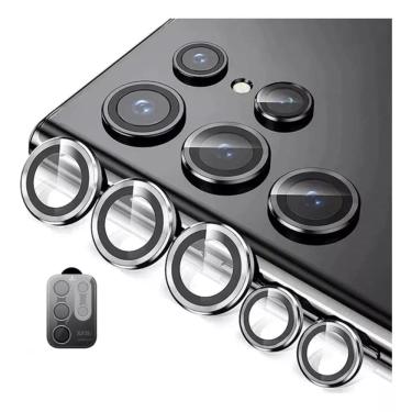 Imagem de Película (Kit 05 Pçs) da Lente Câmera Lisa / Strass Para Galaxy S25 Ultra