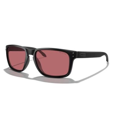 Imagem de OLIEYE Óculos de sol masculinos esportivos polarizados óculos escuros masculinos com armação flexível (armação preta fosca/lente vermelha, 59)
