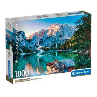 Imagem de Puzzle 1000 Peças Lago Esmeralda - Itália - Clementoni 39934