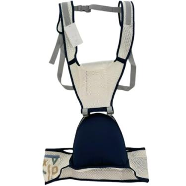 Imagem de Canguru Para 0-3 Anos Ergonômico 3 Em 1 Estilo Canguru Frontal Infantil Hipseat (Azul escuro)