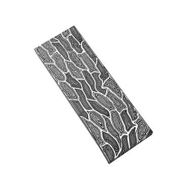 Imagem de RECHERE 2 peças de alça de faca escala lajes punhos G10 padrão de tartaruga damasco facas brancas material de fabricação de arma de espada 170 x 45 x 8 mm