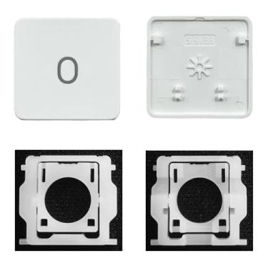 Imagem de GRMTRV Dobradiça individual de substituição para teclado Magic A2438 A2439 A2449 A2450 A3118 A3203 2021-2024 Ano (O)