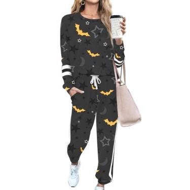 Imagem de Conjunto de 2 peças Track Suit RUBZOOF Halloween Lounge 3GG