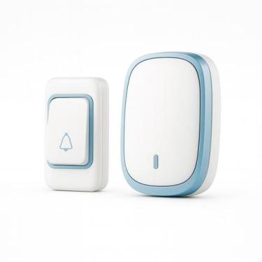 Imagem de Campainha Sem Fio Bivolt It-Blue 38 Sons Instalação Sem Fios Alcance 1