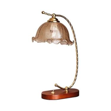 Imagem de Abajur de cabeceira Luminária de mesa elegante para sala estar, cabeceira, decoração aconchegante para estudo