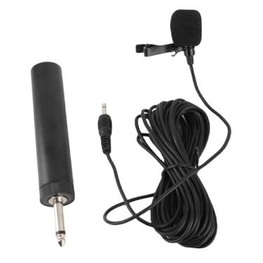 Imagem de RiToEasysports O Micrephone de Lavalier Com um Condensador Omnidirecional Com Fio Com Cancelamento de Ruído para Telefones Celulares, Câmeras e Computadores, Microfone de Instrumentos Musicais de
