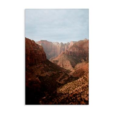 Imagem de Stupell Industries Arte de parede em tela do Vast Canyon Zion Park, design por Jade Sharp Photo, 91 x 61 cm