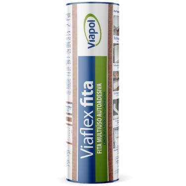 Imagem de Fita Multiuso Impermeável Auto-Adesiva Asfáltica para Telha 45 cm x 10 Metros - V0615570 - VIAPOL