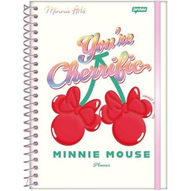 Imagem de Jandaia - Planner Espiral 175X242mm CD 160Pgs Minnie Arts Cherrific 2026 FSC