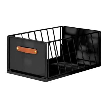 Imagem de FytStycale Organizador de armário deslizante com gaveta deslizante, prateleira de despensa deslizante para armazenamento sob a pia para escritório, Preto 30cm