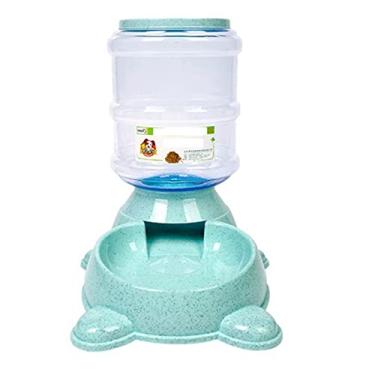 Imagem de Almofada de massagem novo alimentador de animais de estimação gato e cachorro dieter automático comida de gato e cachorro tigela ao ar livre doméstico tigela de comida máquina de alimentação (cor