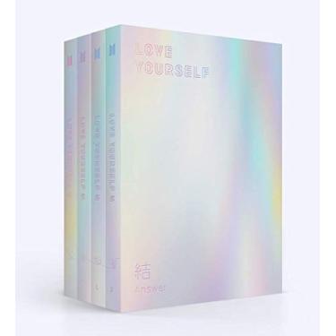 Imagem de BTS – [Love yourself ☻ 'Responder'] 4º álbum 4 VER CONJUNTO 2 CD+116p PhotoBook+20p Mini Book+1p PhotoCard+1p Adesivo + conjunto extra de photocards (4p) K-POP selado