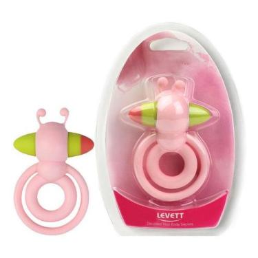 Imagem de Anel Peinano Vibratório com Alça para Escroto SexShop Adulto - Levet, 