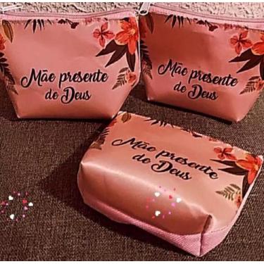 Imagem de Porta moedas acetinado Presente de Deus - Acetinado no nylon 600