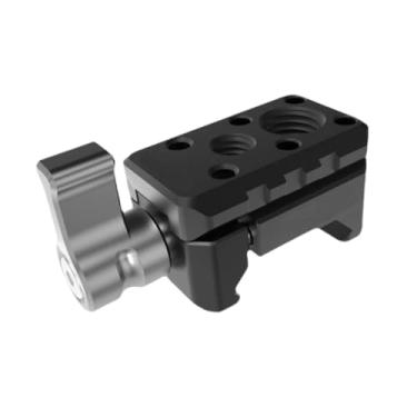 Imagem de BaotyJie Kit de expansão para gaiola de câmera, liberação rápida, rotação de 360°, suporte para câmera, extensão de gaiola de vídeo padrão, montagem de, 3.2 X 1.85 X 2 Cm