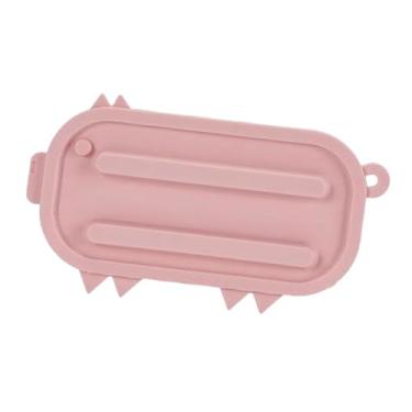 Imagem de KiBcsLic Suporte de silicone para tampa de panela, suporte flexível para tábua de corte, formato bonito, prático, para, mantém tudo organizado, Rosa