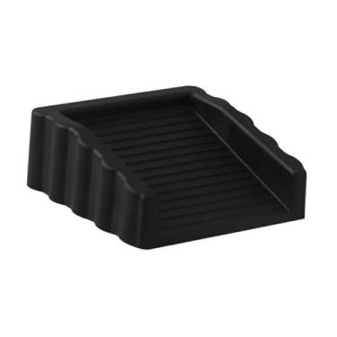 Imagem de Generic Batente de porta Protetor de parede leve Batente de porta de borracha Proteção de piso para quarto Escola Cozinha Banheiro Hotel, 1pcs Preto