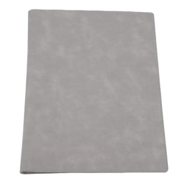 Imagem de Hyuduo Pasta de Arquivo de Couro PU, Organizador de Bloco de Notas A4 A5 Com Caderno de 30 Folhas, Fecho de Faixa Elástica, Vários Bolsos para Documentos, Canetas, Cartões de Visita,