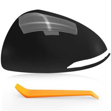 Imagem de Tampa do espelho lado esquerdo do motorista adequada para Hyundai Sonata, acessórios de substituição, caixa de proteção de espelho com seta