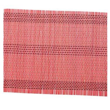 Imagem de Kit Jogo Americano Bambu 4 Peças Unicolor Rosa Jolitex