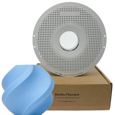 Imagem de Filamento Impressora 3d PA6-GF Bambu Lab 1kg 1,75mm Carretel Cor Blue Azul 72600