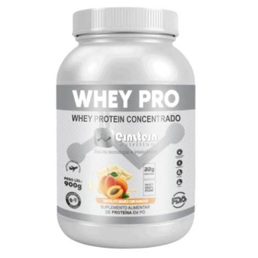 Imagem de Whey Protein 900g Chocolate com Damasco Einstein Nutrition