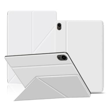 Imagem de Capa para Samsung Galaxy Tab S11, NOUKAJU capa de proteção magnética, suporte ajustável, resistente a quedas, antiarranhões, capa de proteção para tablet Samsung Galaxy Tab S11 de 11 polegadas (cinza)