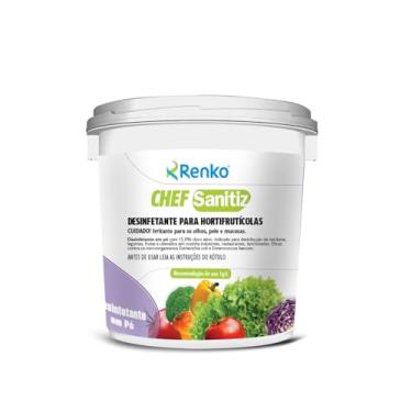 Imagem de Chef Sanitiz Renko 1Kg Desinfetante em Pó para Hortifrútícolas