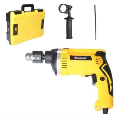 Imagem de Furadeira De Impacto 13 mm 900w - Knakasaki, 110V, Amarelo