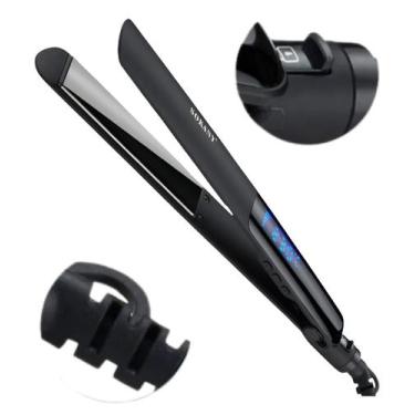 Imagem de Prancha Chapinha De Cabelo Placa Titânio Profissional Bivolt - Sokany,