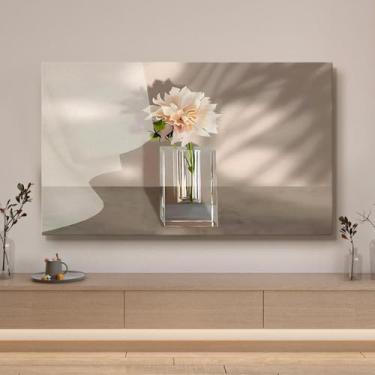 Imagem de Capa de TV universal, protetor de tela de TV, capa de poeira para decoração de sala de estar para televisões, prevenção estática, resistente ao desbotamento, design de ajuste universal - Tipo 02||85